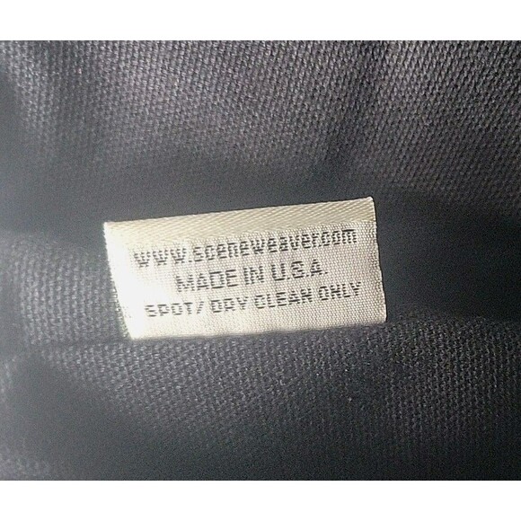 Bengal Tiger Scene Weaver Tote Bag Designer By AL Agnew Exc Cond Made In The USA - Picture 6 of 10